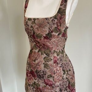 Floral Tapestry Dress